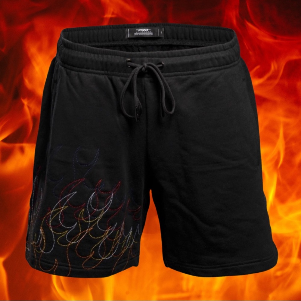 Men's Embroidered Miami Heat Shorts